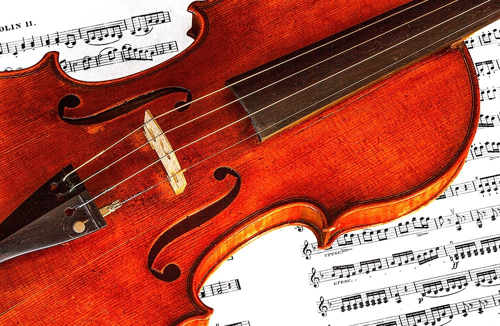 Violin And Sheet Music
