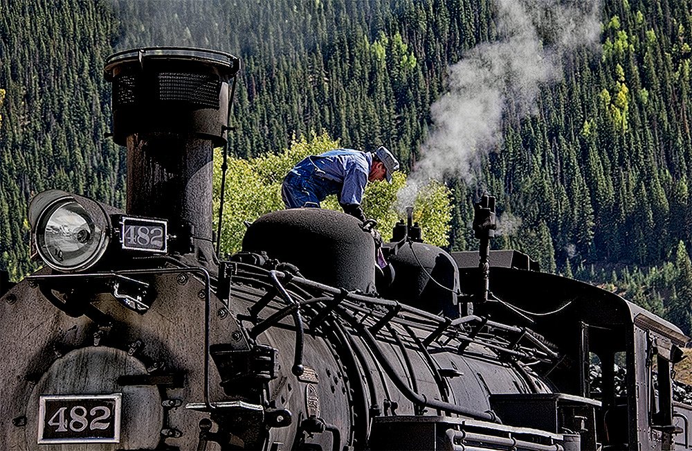 Engineer Working On Number 482