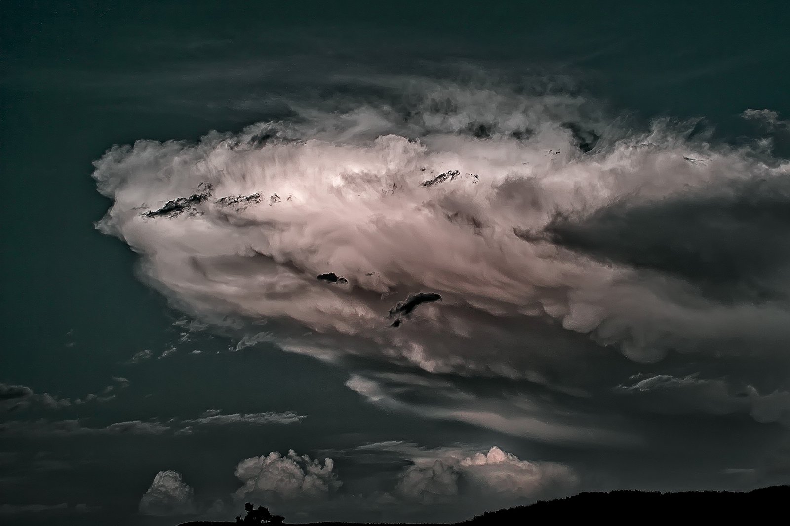 Infrared Clouds Over The Ozarks
